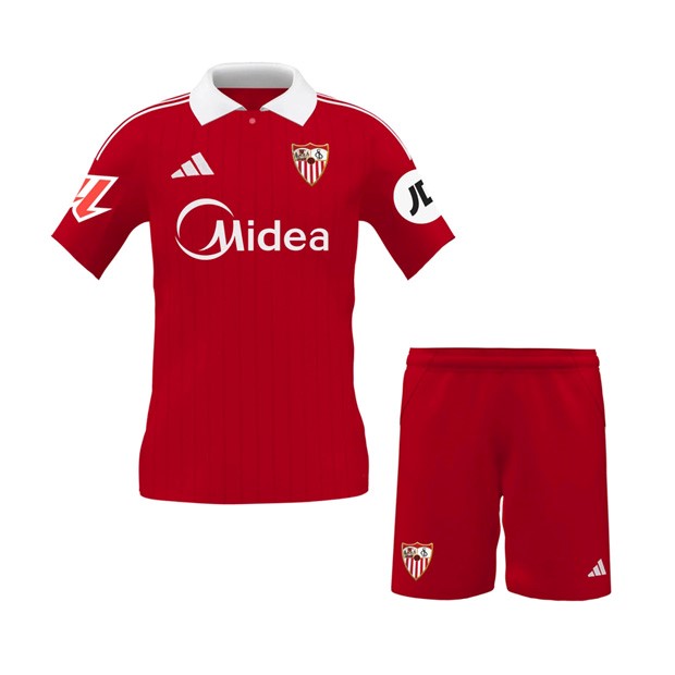 Camiseta Sevilla 2nd Niño 2025-2026